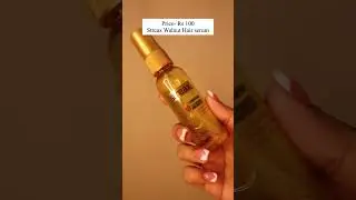 *Under Rs 500* Hair Serum for dry and frizzy hair #shorts #ashortaday #hairserum
