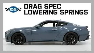2015-2025 Mustang C&L Drag Spec Lowering Springs Review & Install