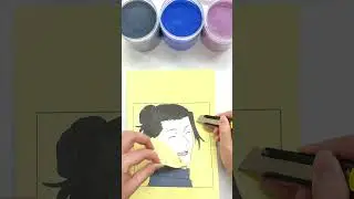 Suguru Geto Sand Painting ASMR | 夏油傑手工沙畫