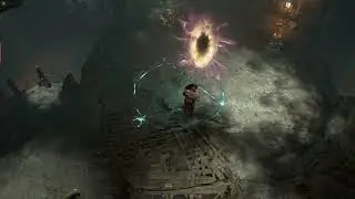 Diablo IV - Pit 106 Blood Spear Necromancer Season 8 (14 min 11 sec) Final Boss Seething Hivemaster