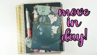 Move In Day | Erin Condren Lifeplanner