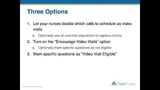 ClearTriage Telemedicine Features Demonstration