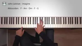 John Lennon - Imagine (piano tutorial)