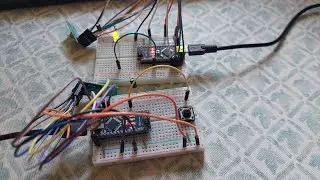 Arduino nano NRF24 LoRa with press button control LED