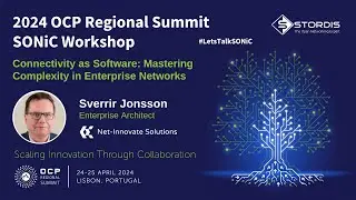 STORDIS SONiC Workshop: Mastering Complexity in Enterprise Networks | Sverrir Jonsson