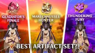 Cyno Quickbloom Artifacts Comparison | Gladiator's Finale, Marechaussee Hunter, Thundering Fury!