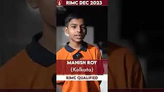 Manish Roy Qualified RIMC Dec 2023 Exam | RIMC Coaching Lucknow | RIMC Coaching Center