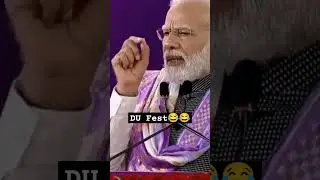 PM Modi said about DU fest 😂&hearts;️ #delhiuniversity#du#dufest#cuet2023#cuetresult#csas #ytshorts#shorts