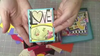 Idea On How To Use Your Scrap Paper and Stickers!!
