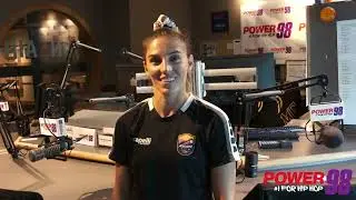 Carolina Ascent Player Vickie Bruce Shout out on Power 98