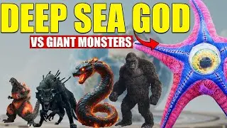 Starro the Conqueror vs Giant Monsters | 3D Giant Monsters Size Comparison 2025