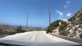 Karpathos East Coast cruising - Dash Cam