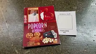Custom Scented Scratch N Sniff Stickers! Movie Theater Popcorn Smell (Hart Mind Soul)