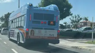 OCTA 2022 Gillig low flour plus on route 35 #2121 
