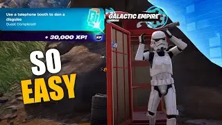 How to EASILY Use a telephone booth to don a disguise Fortnite