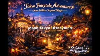 This Disney Ride 👀 Was NOT What We Expected 😱| Snow White Adventure 🍎 in Tokyo Disneyland✨ Magical 🏰