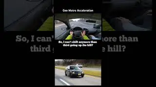 Geo Metro Acceleration #geometro #cars #automobile #rcr #carculture #carsandcoffee #gm #chevy