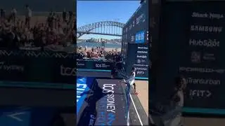 Sydney's first Major champion Hailemaryam Kiros crosses the line! #Sydney #Marathon #running