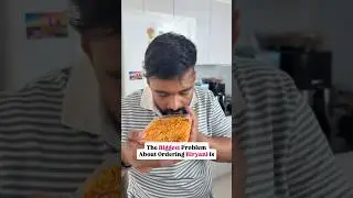 The biggest propaganda about ordering biryani #biryani #biryanilovers ani