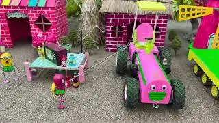 Minions save fuel and improve tractor performance. Car thieves cause trouble, tractors put out fires