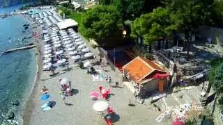 scorci di Taormina dall'alto - riprese aeree
