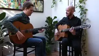 GYPSY JAZZ UK - Swing Train 42 guitar duo   Belleville