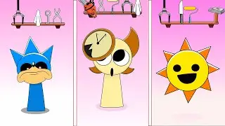 OH NO! HELP! 😱 SONIC 🆚 BROKER 🆚 MR SUN | Sprunki Incredibox