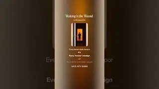 Waiting is the Wound#aimusic #lovesong #lovemusic