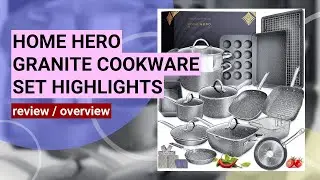 Home Hero Granite Cookware Set Review: Is It Worth the Hype?