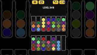 【Ball Sort Puzzle】Level.2419