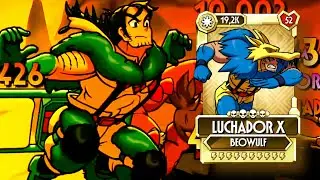 🦮BEOWULF LUCHADOR X 🦮WRESTLER X  | Skullgirls Mobile