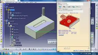 [ Catia Tutorial ] B&agrave;i 10: Machining 1/ xuất file G code