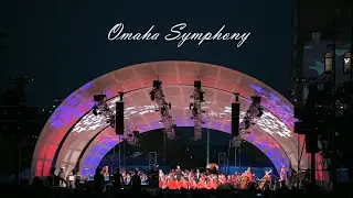 Gene Leahy Mall Riverfront, Omaha Symphony 2023 in 4K | Nikon D780