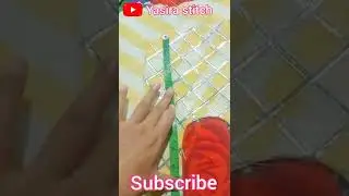 #👌👌gota Patti or mirror work front neck design simple/ unique #shorts #yt shorts #viral