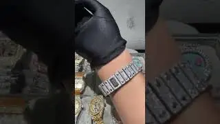 Cartier Santos Moisainte VVS diamonds review !