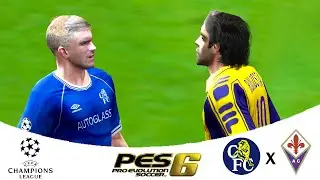 🏆⚽️🎮 ЧЕЛСИ x ФИОРЕНТИНА - ЛИГА ЧЕМПИОНОВ 1999-2000 - PRO EVOLUTION SOCCER 6