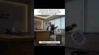 PCB's 5 Demands Rejected! Jay Shah says NO 🚫💀 #Cricket