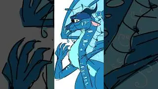 tsunami and clay&rsquo;s relationship: #wingsoffire #drawing #dragonart #sketch #animation