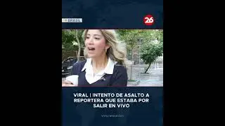 🚨 Intento de robo en vivo a una reportera en R&iacute;o de Janeiro