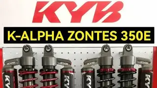 KYB Zontes​ 350E​ K-Alpha​ โช๊คแก๊สแบรนด์ญี่ปุ่น ของแท้