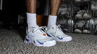 LV Runner Tatic Trainers White and Blue | Unboxing & On Foot Review!