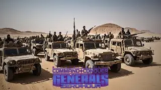 C&C Generals Zero Hour - Battle For Freedom : Global Revolution Army VS 3 USA