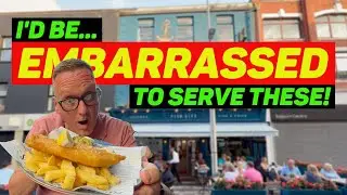 I WENT to the MOST EXPENSIVE upmarket FISH RESTAURANT in BELFAST for FISH and CHIPS... SHOCKING!