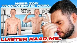Eindelijk weer een Nederlandse Transformatie Video 😂 (Mijn Reactie)