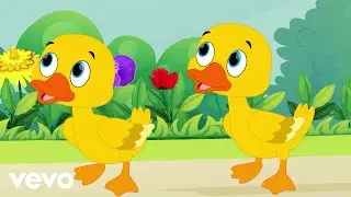 BabaSharo TV - Five Little Ducks Went Out One Day | Counting Song for Kids