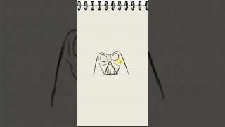 Como dibujar a Darth Vader. #darthvader #starwars #dibujo #sketch #arte