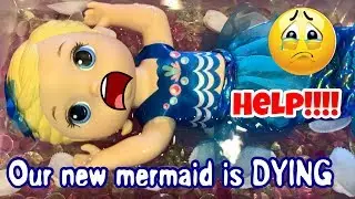 🧜&zwj;♀️Our new baby Alive is SICK see what we do to save her 🧜&zwj;♀️