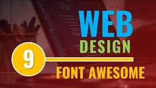 BASIC WEB DESIGN | How to Use Font Awesome icons in html