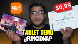 Compre una TABLET de $1 en TEMU &iquest;FUNCIONA? &iquest;VALE LA PENA?  🤔📲| Review TEMU 2025