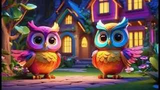 Two Little Owls Say the Alphabet + More Nursery Rhymes & Kids Songs